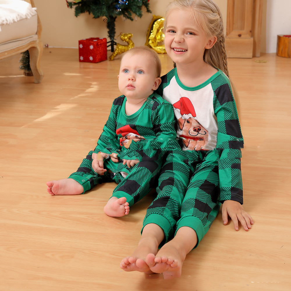 Family Set Christmas Fashion Long Sleeve Pajamas - Image 3