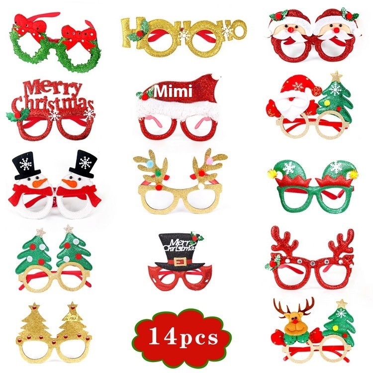 Christmas Decorations Glasses Suit - Image 4
