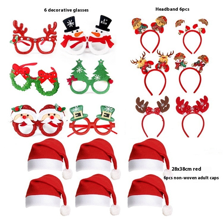 Christmas Decorations Glasses Suit - Image 5