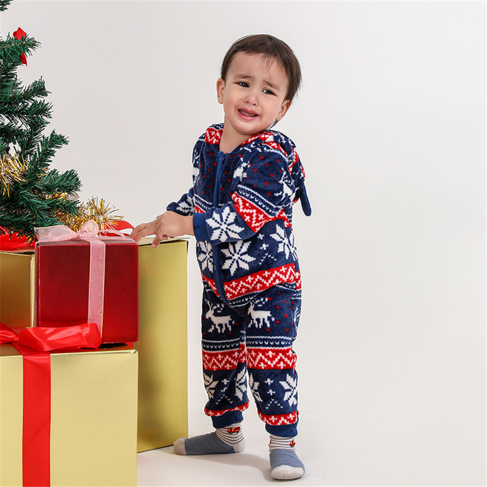 European And American New Family Pajamas Set For Christmas - Image 8