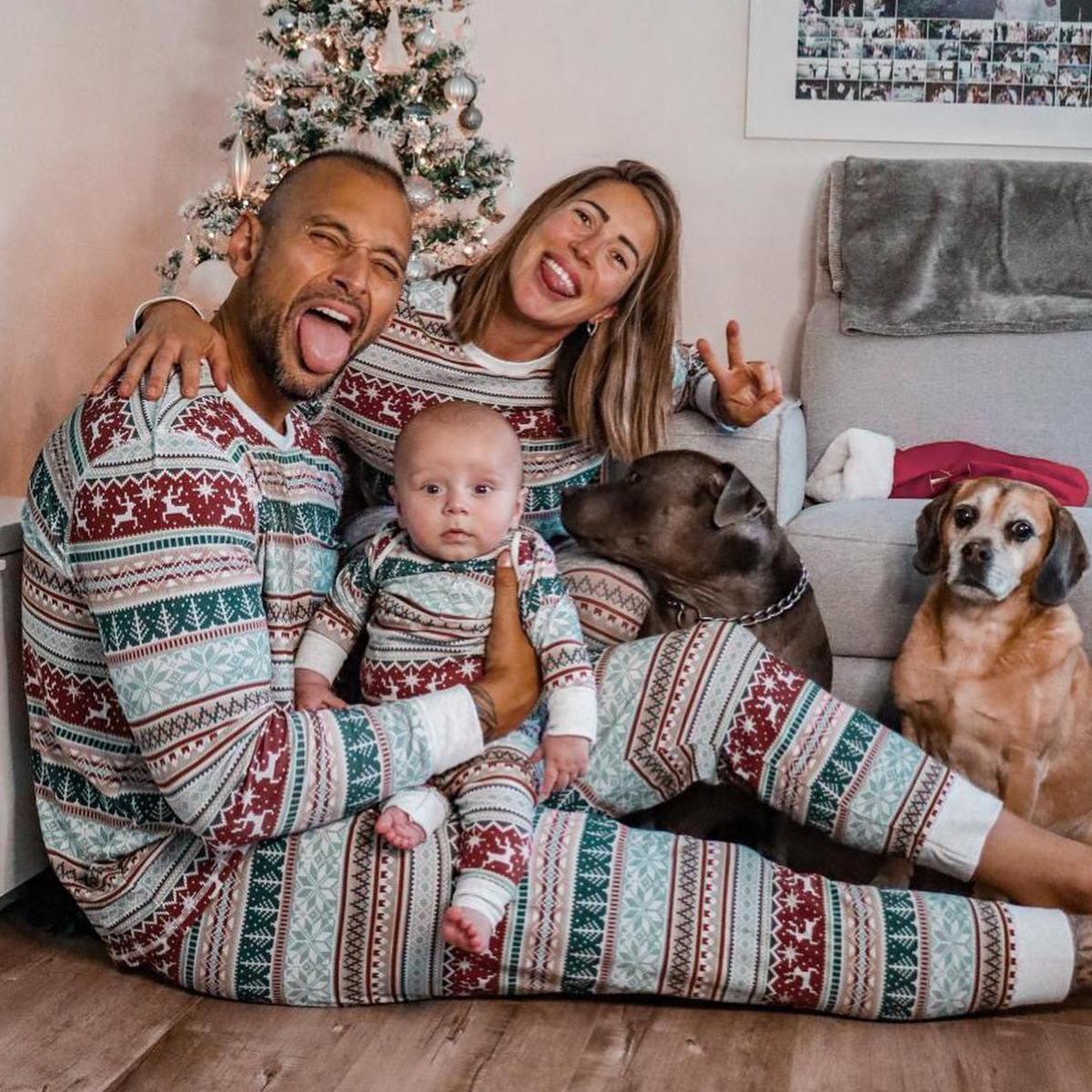 2024 Family Christmas Matching Pajamas Set Xmas Adult Kids Mother And Daughter Father Son Sleepwear Baby Family Look Outfits - Image 6